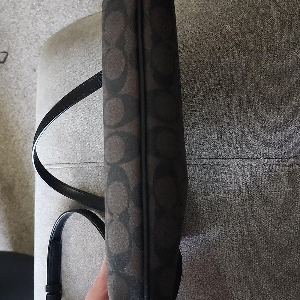 Coach Black and Brown Crossbody Bag - Picture 12 of 16